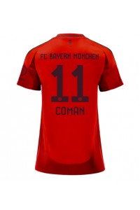 Bayern Munich Kingsley Coman #11 Voetbaltruitje Thuis tenue Dames 2024-25 Korte Mouw